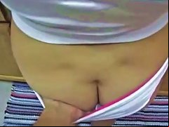 Amateur Girlfriend With Big Tits Homemade Creampie